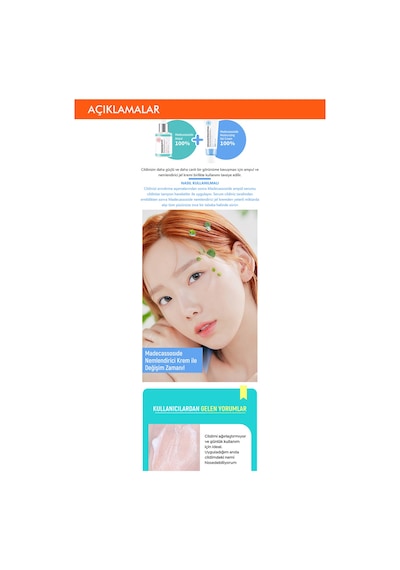 Missha Madecassoside Moisture Gel Cream Hassas ve Yıpranmış Ciltler için Nemlendirici Jel Krem 50 ML