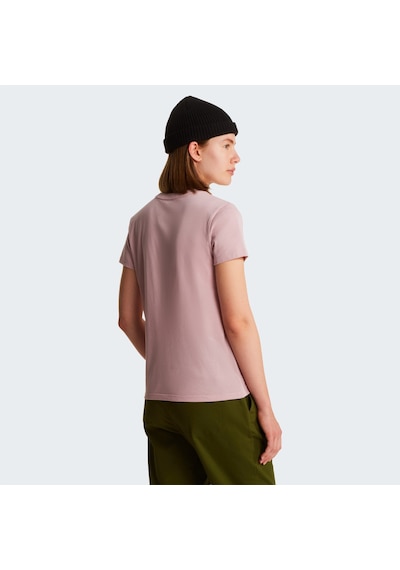 The North Face W Evolution Simple Dome Slm Short Sleeve Kadın T-shirt-32636 Pembe