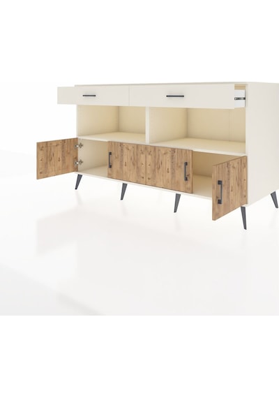Kronos Konsol 2 Raflı 2 Çekmeceli 4 Kapaklı 176x59x99 Aytaşı-çam/ Aytaşı-çam/aytaşı Kronos Konsol 2 Raflı 2 Çekmeceli 4 Kapaklı 176x59x99 Aytaşı-çam/ Aytaşı-çam/aytaşı