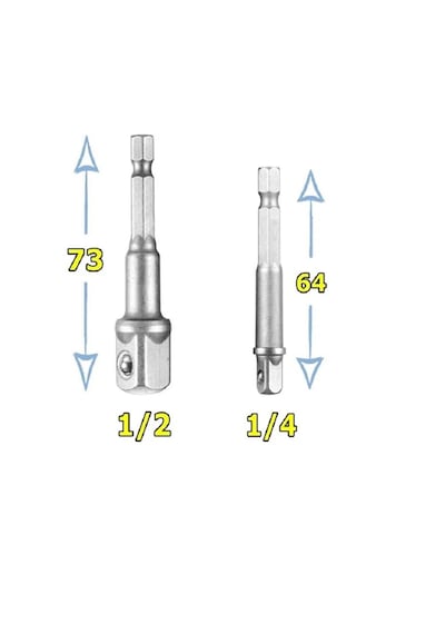 Rico 1/4 Allen Torx Bits Seti E Lokma Takımı Matkap Lokma Tutucu