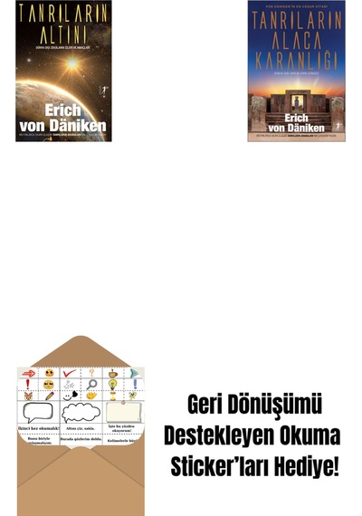 Tanrıların Altını + Tanrıların Alacakaranlığı + Okuma Sticker'ları