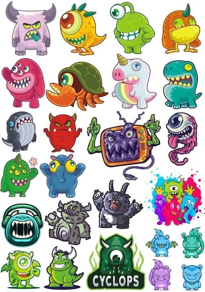 Sticker Set 20 Parça Telefon, Tablet, Defter, Laptop Sticker