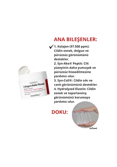 Medipeel Medi-peel Naite Thread Neck Cream 100 Ml Peptit Ve Kollajen Içeren Boyun Lifting Kremi 3.0