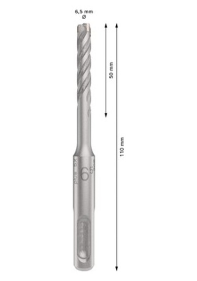 6,5 110 Mm Kırıcı Delici Ucu, Dayanıklı Malzeme