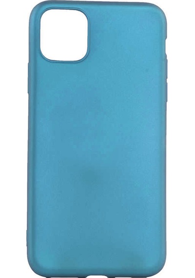 Zore Apple Uyumlu iPhone 11 İle Premier Silikon Kılıf Mavi