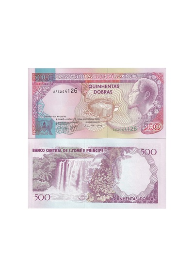 Saint Thomas & Prince 1993 Yılı 500 Dobras Yabancı Kağıt Para Çil Unc Koleksiyon Para