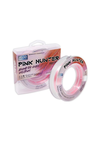 Pink Hunter Surf Fc Coated Visible Line 300mt 0.28 Mm