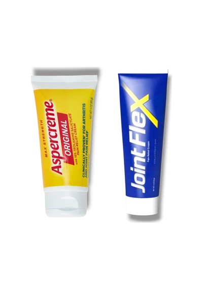 Aspercreme Ultra 50 Ml + Joint Flex Vücut Ağrıları Için Bitkisel Masaj Kremi 2li Fırsat
