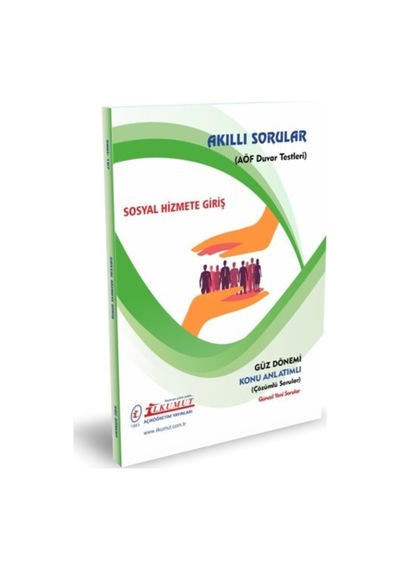 İlkumut Yayınları - Sosyal Hizmete Giriş - Konu Anlatımlı - Çözümlü Sorular