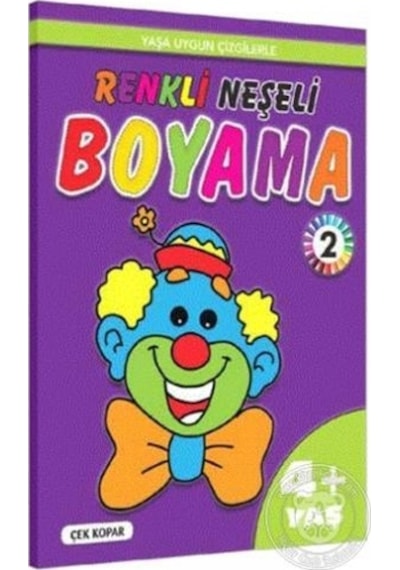Renkli Neşeli Boyama 2 ( +4 Yaş ) - Pinokyo