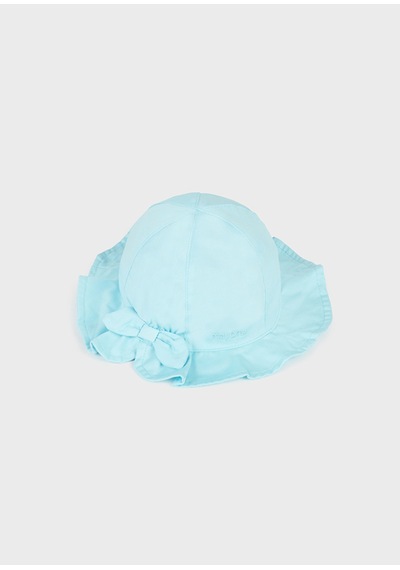 Kız Bebek Gabardin Şapka 10663 Turkuaz