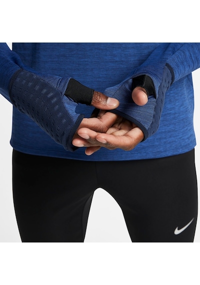 Nike Terma Fit Running Dri Fit Repel Element Half Zip Blue Erkek Yarım Fermuar Termal Spor Koşu Sweatshirt Mavi Melanj Nike Terma Fit Running Dri Fit Repel Element Half Zip Blue Erkek Yarım Fermuar Termal Spor Koşu Sweatshirt Mavi Melanj