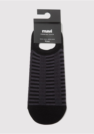 Mavi - Siyah Babet Çorabı 0912206-900