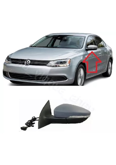 Volksvagen Jetta 2011-2017 Mk6 Katlanır Ayna