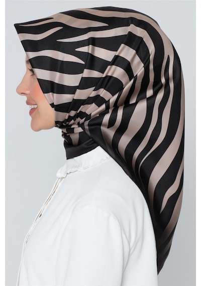 Armine Özel Nostalji Serisi Twill İpek Eşarp Modelleri 8274D-02