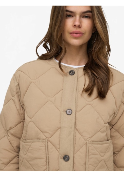 Only Onlharrıet Quılted Jacket Cc Otw Kadın Kahverengi Ceket - 5010242