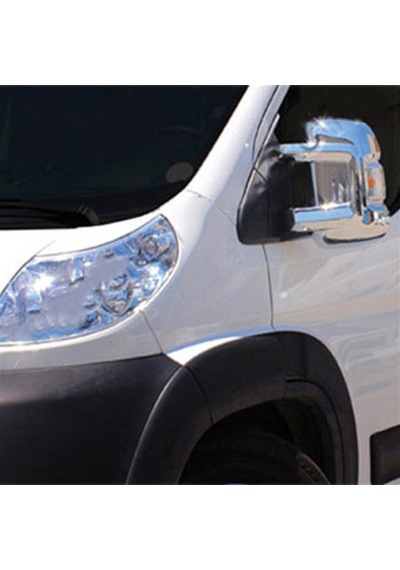 Peugeot Boxer Ayna Kapağı 2 Prç Abs Krom 2006-2014