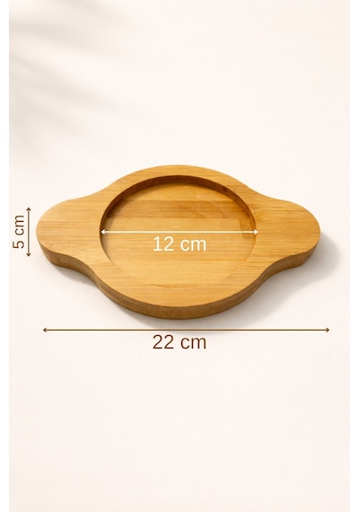 Felippe - Bambu Sahan Altlığı 12 Cm