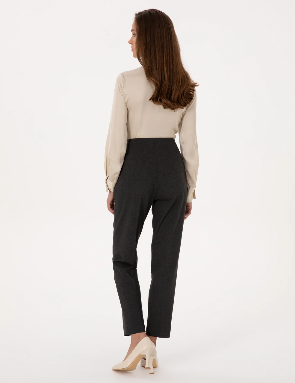 Pierre Cardin Kadın Antrasit Pantolon 50318977-vr006