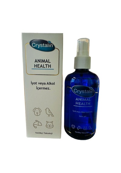 Crystalin Animal Health Yara Bakım Solüsyonu ve Dezenfektan 250 ML