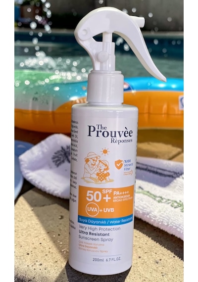 %100 Mineral Filtre 50+spf Güneş Kremi Uva+uvb Suya Dayanıklı 200ml