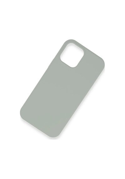 Ilkeshop Newface Apple iPhone Uyumlu 12 Pro Kılıf Lansman Legant Silikon - Açık Gri