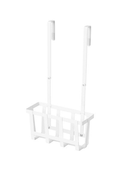 Palycke Asılabilir Dolap Düzenleyici, Beyaz, 20x7,5x36 Cm Açık Gri