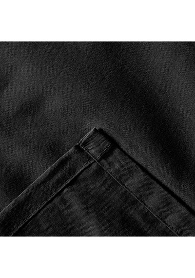 Soft Çift Kişilik Düz Kenar Çarşaf - Siyah - 260x270 Cm Renkli