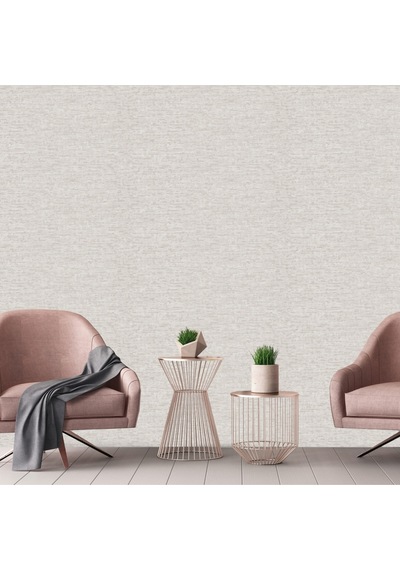 Adawall Muse Koleksiyonu- 25108-2 Açık Gri, Krem Doğal Taş Görünümlü Duvar Kağıdı 1.06x15.6m, 16.5m²