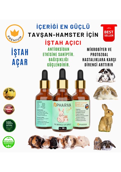Rb Pharma Kemirgenler İçin Genel Sağlık  ve İştah Açıcı Vitamin