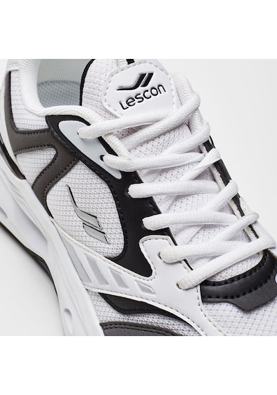Lescon Akxıs Flex Beyaz Siyah Comfort Casual Anatomik Spor Ayakkabısı Beyaz Siyah Lescon Akxıs Flex Beyaz Siyah Comfort Casual Anatomik Spor Ayakkabısı Beyaz Siyah