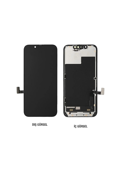 Teknonet Apple Uyumlu iPhone 15 Gx Oled Lcd+dokunmatik+çıtalı - Siyah