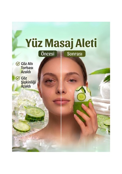 Yüz Masaj Aleti Buz Kalıbı Cilt Bakımı Yüz Için Buz Kalıbı Yüz Masaj Buzu Buz Küresi Yüz Buzu