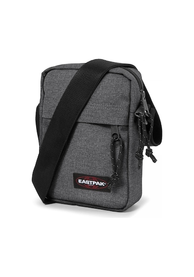 Eastpak Ek045 The One Omuz Çantası (Black Denim) Gri Melanj