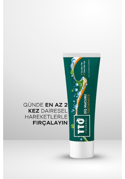 Tto Florürsüz Çay Ağacı Yağlı Diş Macunu 75 ML