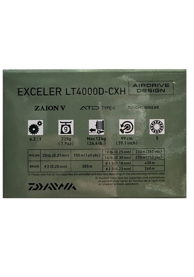 Daiwa Exceler 23 Lt 4000 Dcxh Spin Olta Makinesi
