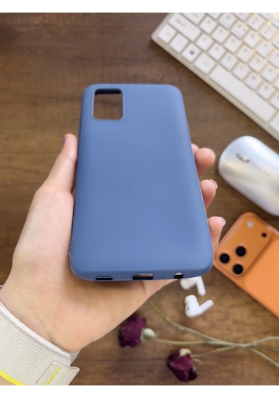Samsung Galaxy A31 Uyumlu Kamera Korumalı Darbeye Dayanıklı Renk Atmayan Fab Silikon Kılıf Lacivert