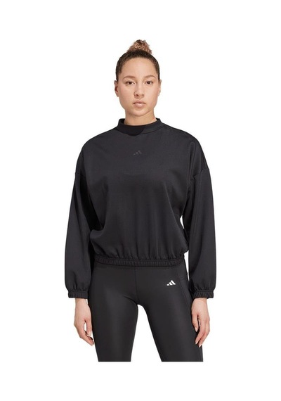 Adidas Kadın Siyah Sweatshirt Motıon Es Cover Jm4488 Siyah