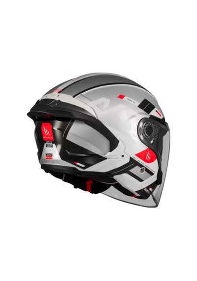 Mt Helmets Cosmo Sv Of515sv Silence A2 Parlak Yazlık Motosiklet Kaskı Renkli
