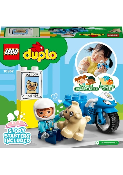 LEGO® Duplo 10967 Polis Motosikleti 5 Parça