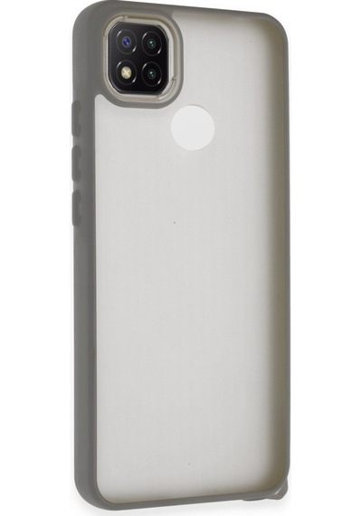 Newface Xiaomi Redmi 9c Kılıf Elegant Kapak - Titan Gri Titan Gri