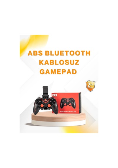 Kablosuz Bluetooth Gamepad Pc Android Tv Uyumlu Oyun Kumandası - Wısıpı1061-1981