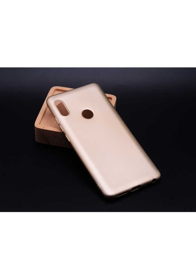 Xiaomi Redmi Note 5 Pro Kılıf Zore Premier Silikon Kapak Gold