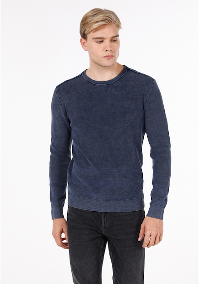 Colin's Colins Mavi Erkek Kazak Cl1072501 Q1.v1 Inv Indıgo İndigo