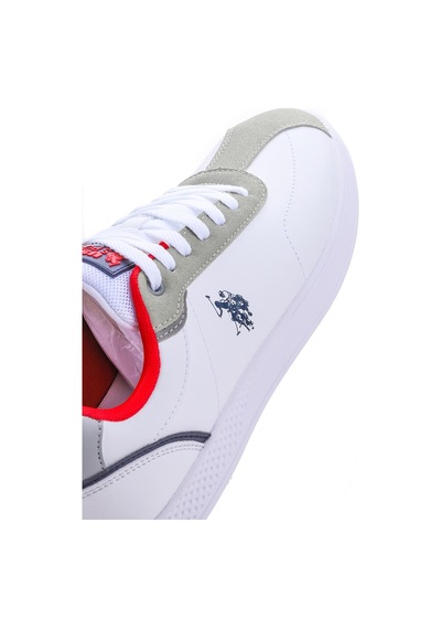 U.S. Polo Assn. U.s. Polo Assn Basel Bağcıklı Günlük Erkek Spor Ayakkabı Beyaz