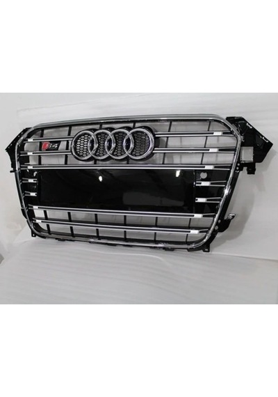 Audi A4 B8 Makyajlı S4 Ön Panjur Piano Black 2012-2015 Arası Uyum