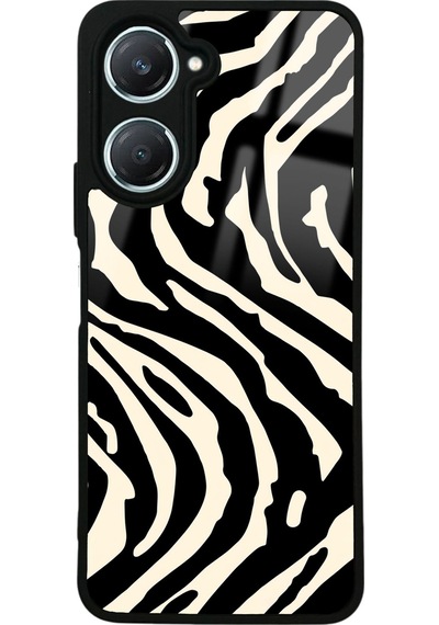 Vivo Y18 Zebra Tasarımlı Glossy Telefon Kılıfı Çok Renkli