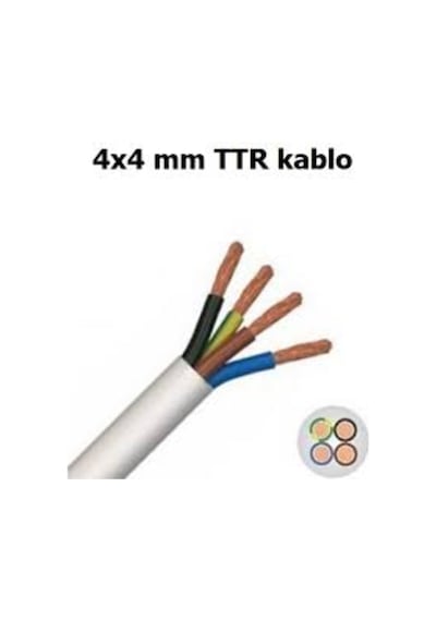 Çarkıt Cable 4X4 Ttr Çok Telli Kablo Tam Kesit %100 Bakır