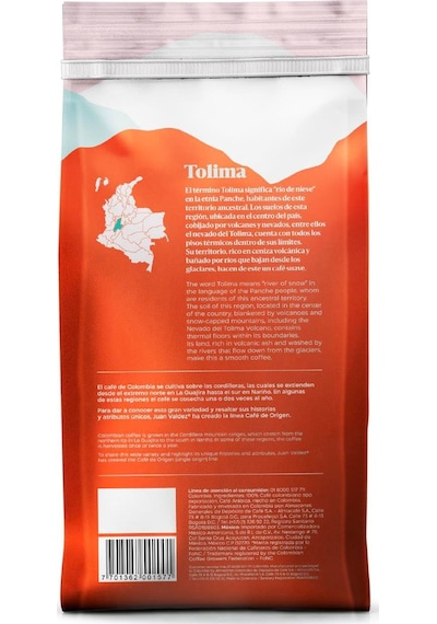 Juan Valdez Tolima Çekirdek Kahve 454 G