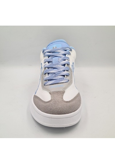 Kappa Santiago Beyaz Mavi Unisex Sneaker Spor Ayakkabı Beyaz - Mavi